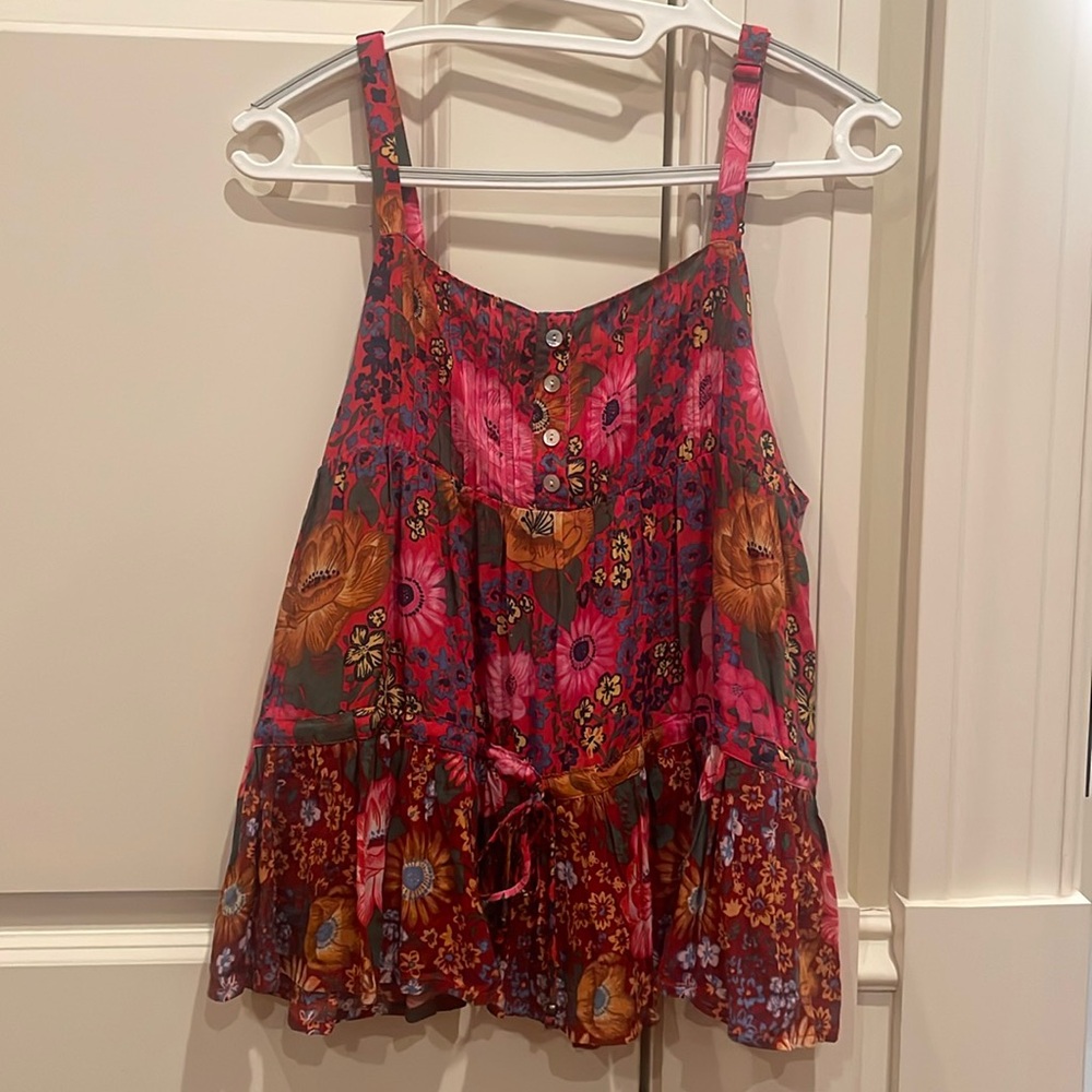 Desert Daisy print cami blouse